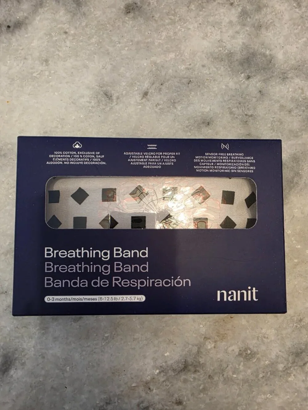 New Nanit Breathing Band in Small